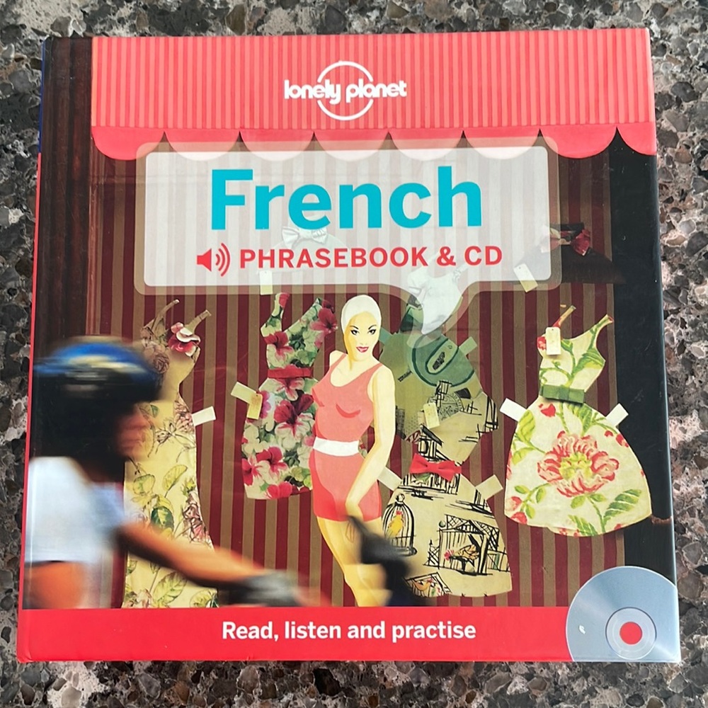 Lonely planet French phrasebook & CD